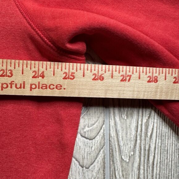 Louisville Cardinals Crewneck Sweatshirt Men’s XL Red Spellout Logo Captivating - Picture 6 of 8